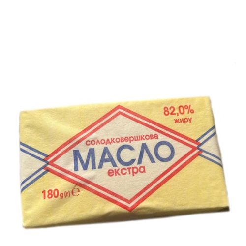 Масло Экстра "Вкусное" 82% 180г Чутянка