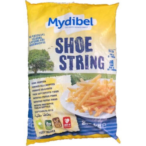 Картофель фри 7*7 ТМ Mydibel Shoestring 2,5кг