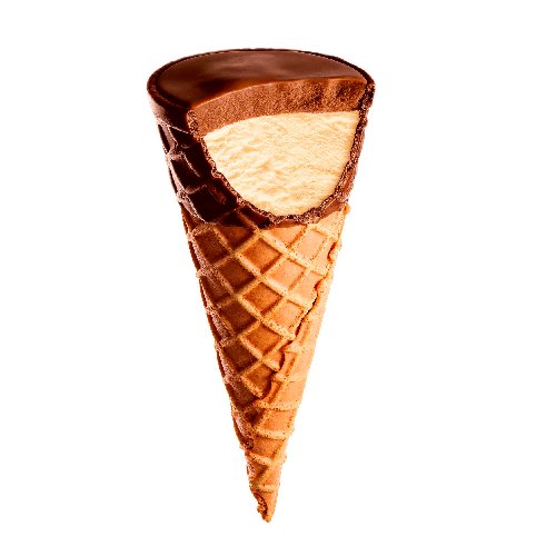 Мороженое в рожке "Пломбир с мягким шоколадом"  ТМ Найси 90г