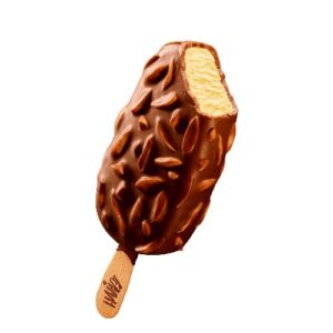 Мороженое на палочке "Пломбир ванильный с миндалём" ТМ Найси 80г