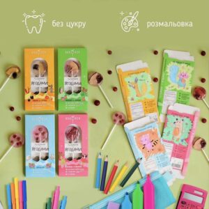 Натуральні льодяники без цукру на паличці з ягодами Gogodza 12 шт - Зображення 4