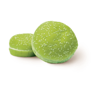 Булочка для гамбургера зеленая ТМ Рудь 50г (48шт)
