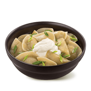Вареники с мясом и чесноком ТМ Рудь 3кг