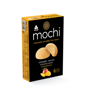 Mochi "Пломбір-Манго" ТМ Рудь 240г