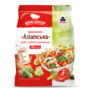 Овочева суміш "Азіатська суміш" ТМ Рудь 400г