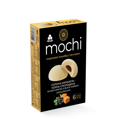 Mochi "Смородина-Солона карамель" ТМ Рудь 240г