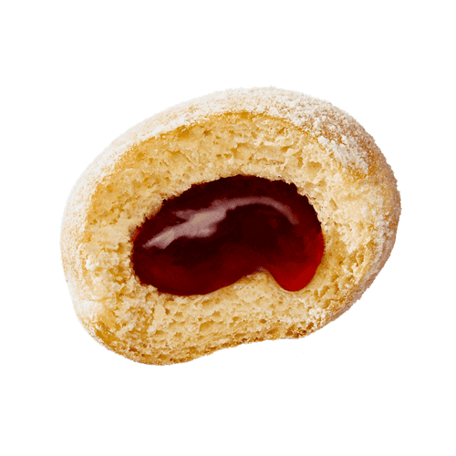 Міні-пончик THE VERY BERRY BITE з начинкою з лісових ягід ТМ La Lorraine 25г 105шт