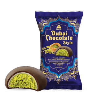 Заморожений десерт "DUBAI CHOCOLATE STYLE" ТМ Рудь 40г