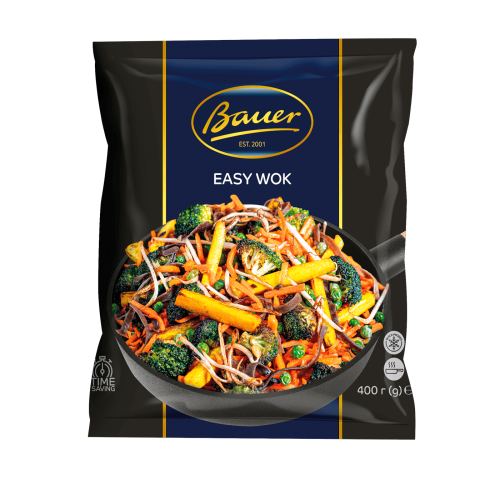 Смесь овощная для жарки "Easy WOK" ТМ Bauer 400г