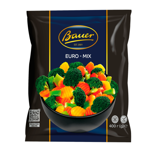 Суміш овочева "Євро-Мікс" ТМ Bauer 400г
