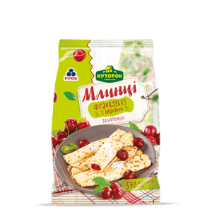 Блинчики "Французские" с вишнями ТМ Рудь 370г