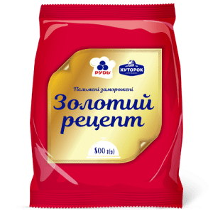 Пельмени "Золотой рецепт" ТМ Рудь 800г