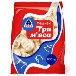 Пельмені "Три м'яса" ТМ Рудь 800г