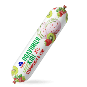 Морозиво вагове "Полуниця-Ківі" ТМ Рудь 500г