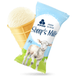 Морозиво у вафельному стаканчику "Sheep's Milk" ТМ Рудь 70г