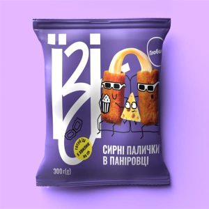 Сырные палочки в панировке готовы замороженные 300г ТМ Глобино