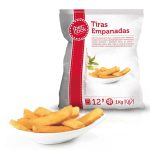 Стріпси з кальмара в паніровці 1кг ТМ Ibercook Стріпси з кальмара в паніровці 1кг ТМ Ibercook