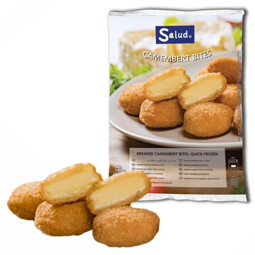 Сирні нагетси шматочки Камамбер в клярі 1кг ТМ Salud Сирні нагетси шматочки Камамбер в клярі 1кг ТМ Salud