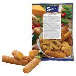 Сирні палички Чеддер в клярі та паніровці 1кг ТМ Salud Сирні палички Чеддер в клярі та паніровці 1кг ТМ Salud