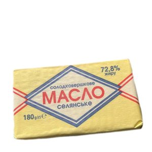 Масло Екстра "Смачне" 72,8% 180г Чутянка