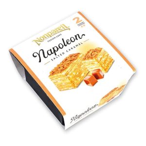 Тістечко "Наполеон з солоною карамеллю" ТМ Nonpareil 190г