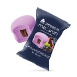 Морозиво пломбір Macaron "Ожина-шоколад" ТМ Рудь 60г