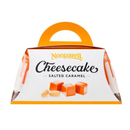 Торт "Чізкейк з солоною карамеллю" ТМ Nonpareil 500г Торт "Чізкейк з солоною карамеллю" ТМ Nonpareil 500г
