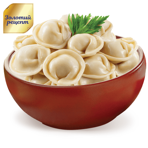 Пельмені "Три м'яса" 2.5кг ТМ Рудь