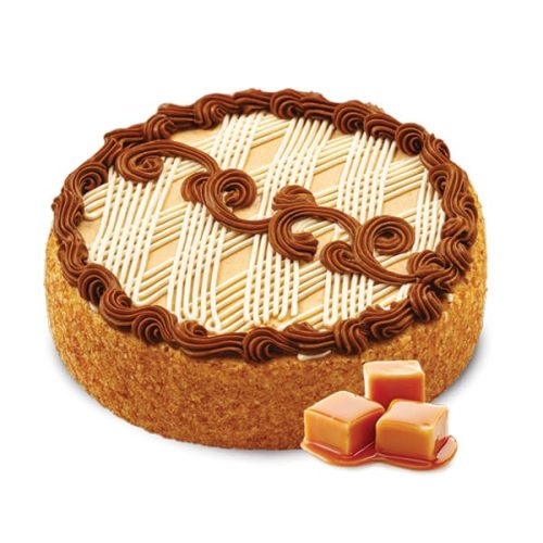 Торт "Чарівний ключик" Бісквітний з кремом заморожений ТМ Рудь 550г