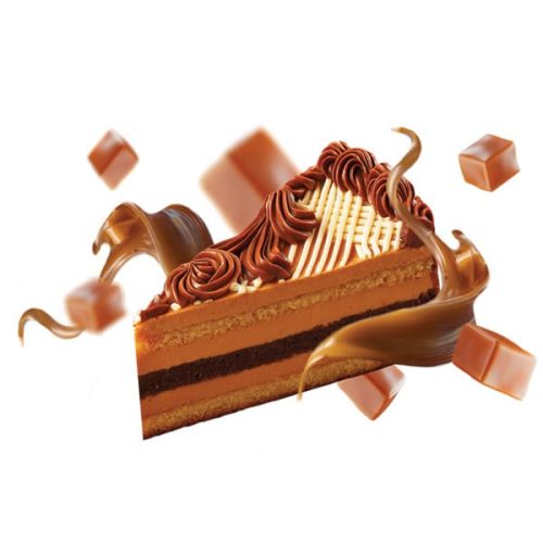 Торт "Чарівний ключик" Бісквітний з кремом заморожений ТМ Рудь 550г