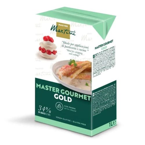 Вершки рослинні 34% Master Gourmet Gold 1л ТМ Master Martini