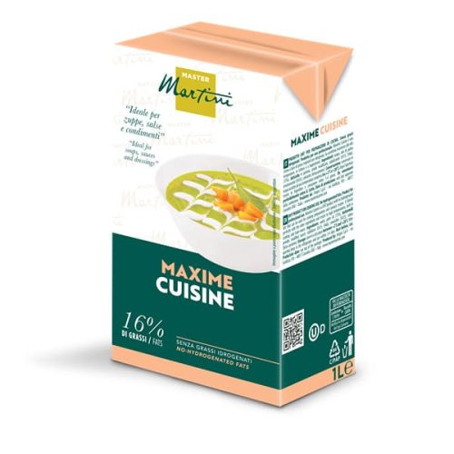 Вершки рослинні 16% Maxime Cuisine 1л ТМ Master Martini