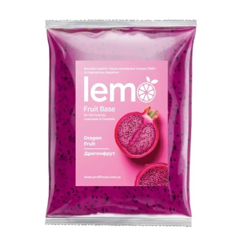 Пюре Dragon Fruit ТМ Lemo 1кг Пюре Dragon Fruit ТМ Lemo 1кг