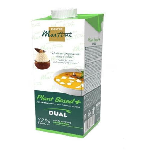 Вершки рослинні 32% Plant Based + Dual 1л ТМ Master Martini