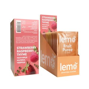 Основа Полуниця-Малина-Чебрець Lemo 45г 15шт