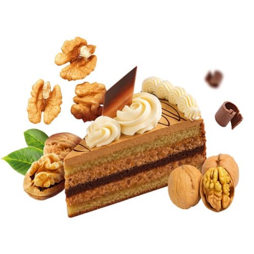 Торт "Жіночий каприз" Бісквітний з кремом заморожений ТМ Рудь 600г