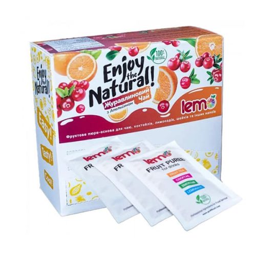 Основа Журавлина-Апельсин ТМ Lemo 45г 15шт Основа Журавлина-Апельсин ТМ Lemo 45г 15шт