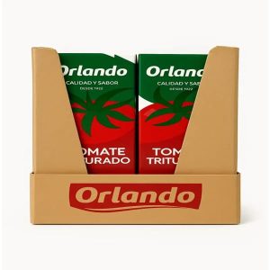 Томаты измельченные в собственном соке 800г ТМ Orlando — изображение 2