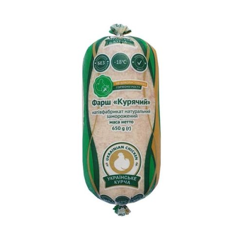 Фарш курячий 650г ТМ Ukrainian Chicken Фарш курячий 650г ТМ Ukrainian Chicken