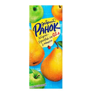 Cок яблочно-грушевый 200мл