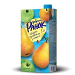 Сік яблучно-грушевий 1л